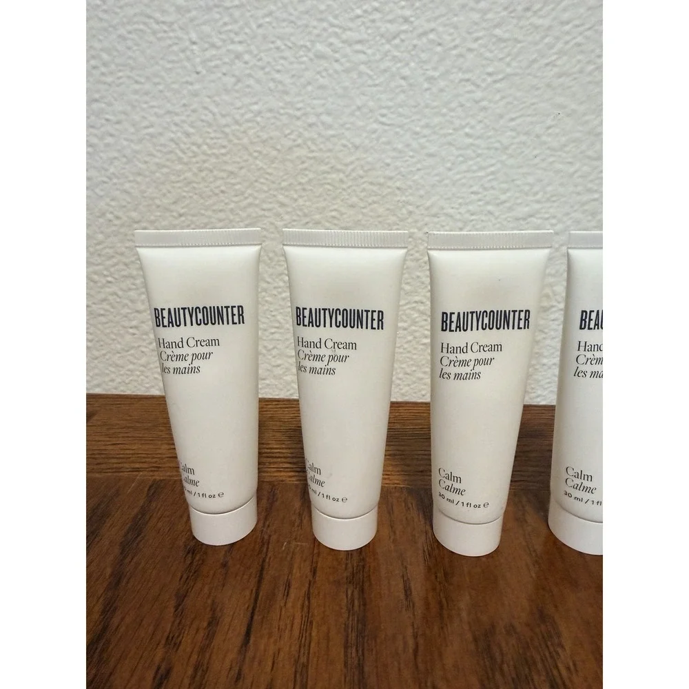 Beautycounter Good Scents Hand Cream, 4 Tubes of Calm, 1 Tube Uplift, all 1‎ oz